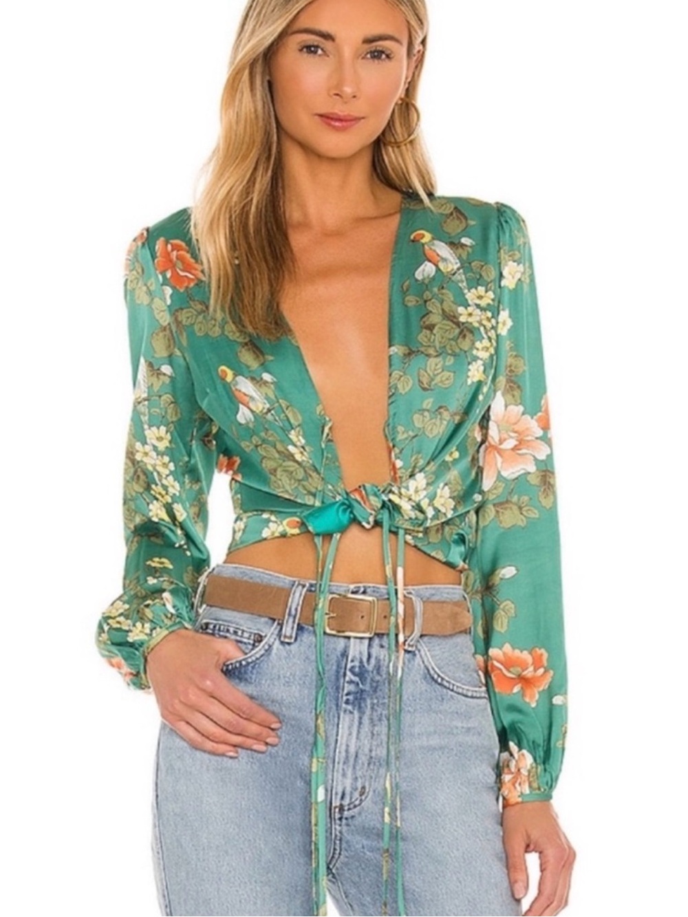 Majorelle Blouse in Bluebird